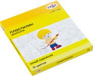 

Пластилин Гамма Юный художник 280045 (12 цв)