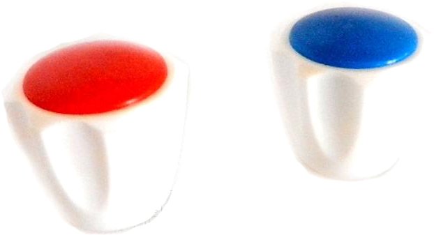 

Рукоятка Belezzo B034 red+blue