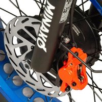 Электровелосипед Minako F10 Dual (синий)