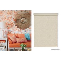 Рулонные шторы Legrand Блэкаут Кристалл 120x175 (крем)