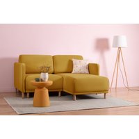 Угловой диван Divan Нордика мини Velvet Yellow 264430 (желтый)