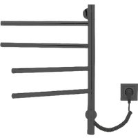 Полотенцесушитель Gloss & Reiter E2.L.43x60.F4 (таймер, муар черный)