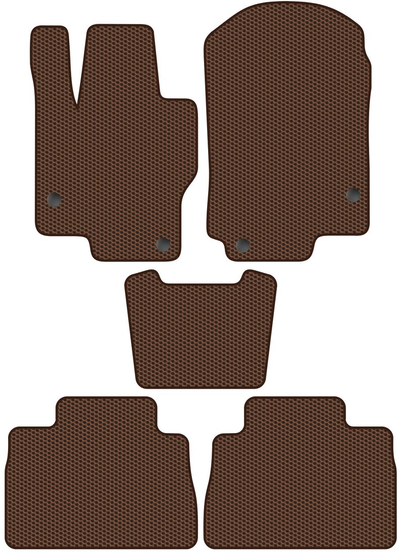 

Комплект ковриков для авто Alicosta Mercedes-Benz GLE Coupe (suv / C167) 2019 - Н.В. (коричневый, сота)