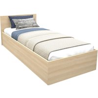 Кровать МДК КР9 80x200/700x952x2032 (дуб млечный)