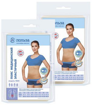 Корсет ортопедический грудопоясничный Польза Эластичный (р.2)