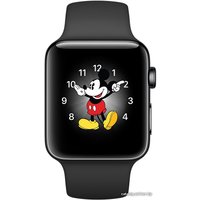 Умные часы Apple Watch Series 2 42mm Space Black with Black Sport Band [MP4A2]