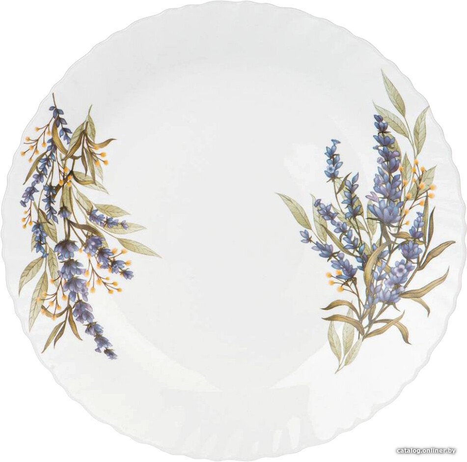 Тарелка обеденная Agness Lavender field 598-054