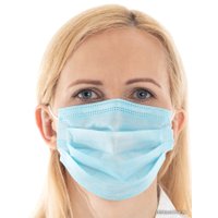 Повязка Nelva Маска санитарно-гигиеническая трехслойная 8278