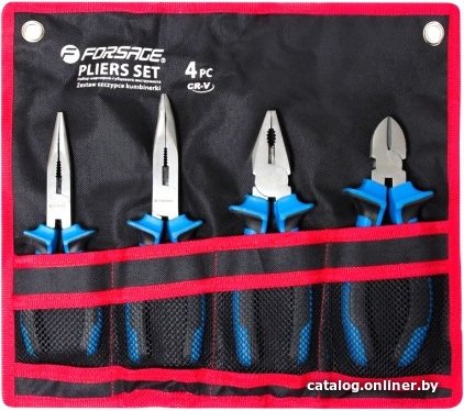 Набор пассатижей FORSAGE F-5046C (4 предмета)
