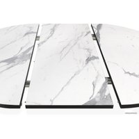 Кухонный стол Sheffilton SHT-T41/100-140 (статуарио венато/черный)