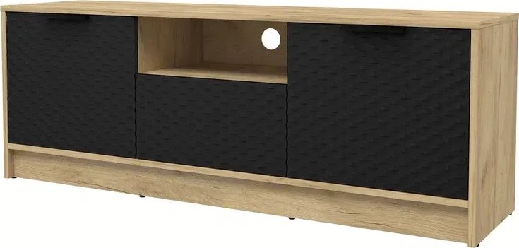 

Тумба Интерлиния ТВ Концепт КТ-ТВ3-50 Техно (дуб золотой/черный)