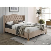 Кровать Signal Aspen Velvet 160x200 (бежевый)