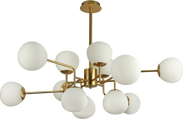 

Люстра средней высоты Maytoni Erich MOD221-PL-12-G