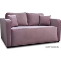 Диван Nord Star Эльф Авелина (велюр, розовый)