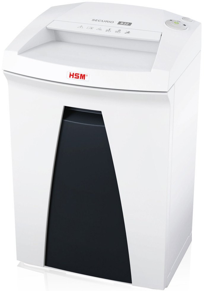 

Шредер HSM Securio B22 (1.9x15 мм, белый)
