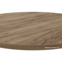 Кухонный стол Sheffilton SHT-TU10/90 ЛДСП (черный муар/дуб галифакс табак)