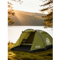 Треккинговая палатка RSP Outdoors Krewl 3 (оливково-зелёный)