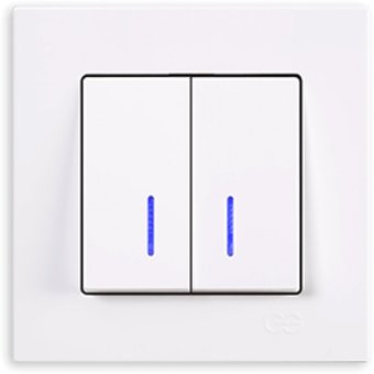 Выключатель Gunsan Eqona 01409300-150104