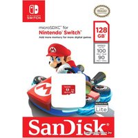 Карта памяти SanDisk Nintendo Switch Licensed Card Super Mario Edition microSDXC 128GB SDSQXAO-128G-GNCZN