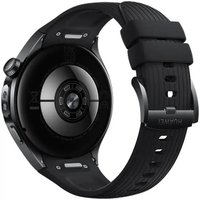Умные часы Huawei Watch 5 46 мм (черный, с черным силиконовым ремешком, международная версия)