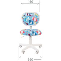 Компьютерное кресло CHAIRMAN Kids 106 (белый/зоопарк)