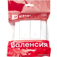 Выключатель проходной EKF PROxima Валенсия EWV10-027-10 (белый)