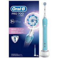 Электрическая зубная щетка Oral-B Pro 700 Sensi UltraThin
