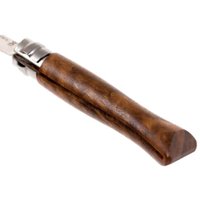 Складной нож Opinel №8 (нержавеющая сталь, орех)