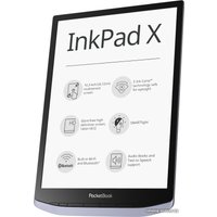 Электронная книга PocketBook InkPad X (серый)