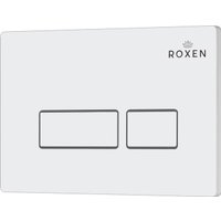 Унитаз подвесной Roxen Porto в комплекте с инсталляцией StounFix Dual Fresh 6 в 1 576390 (кнопка: белый глянец)