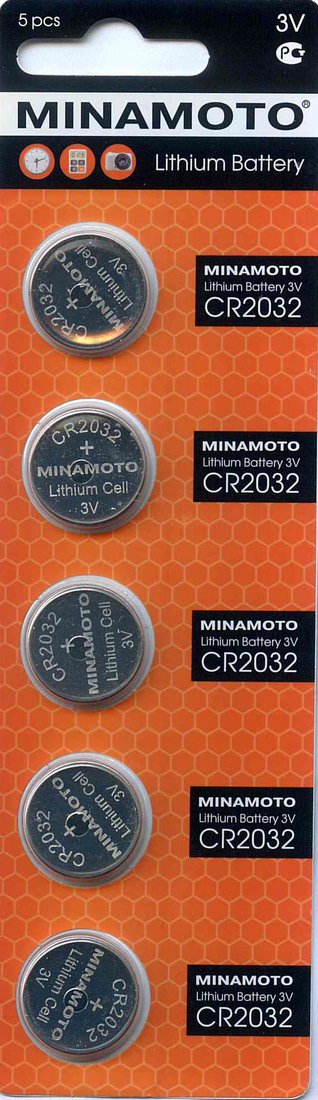 

Батарейка Minamoto CR2032 5/card