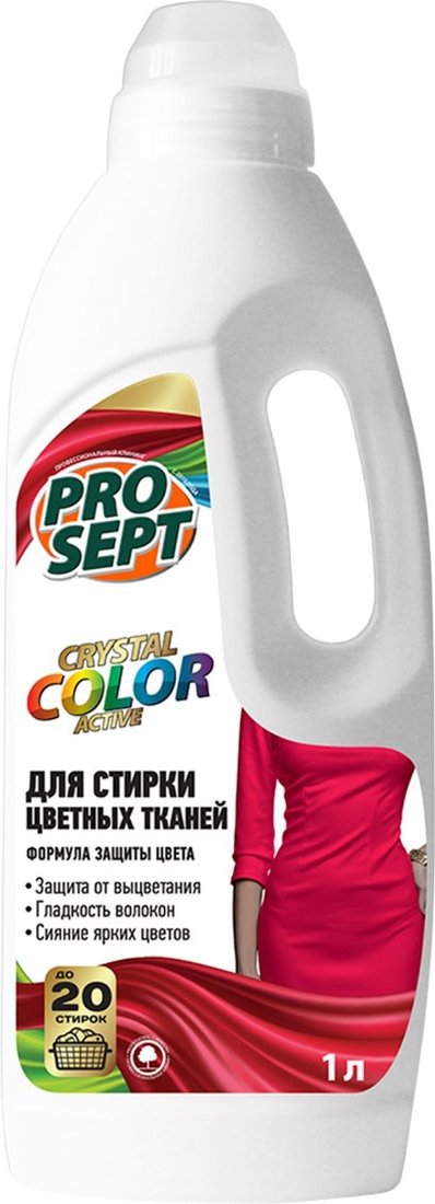 

Гель для стирки Prosept Crystal Color концентрат (1 л)