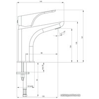Смеситель Deante Hiacynt Nero BQH N21M