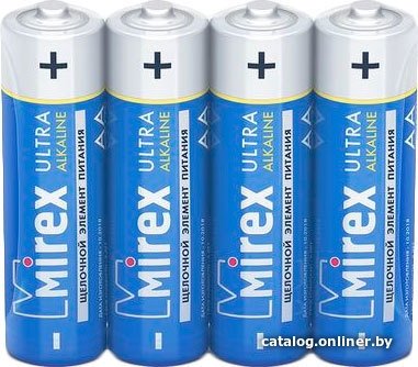Батарейка Mirex Ultra Alkaline AA 4 шт LR6-S4