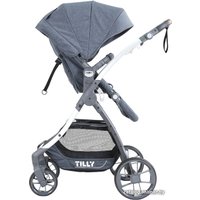 Коляска прогулочная «книга» Baby Tilly Cross (голубой)