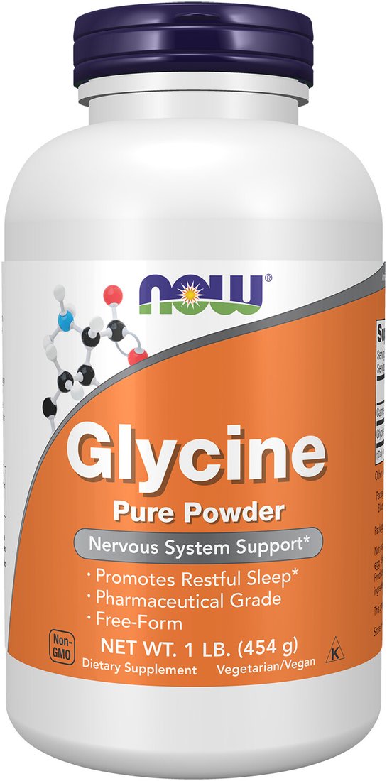 

БАД Now Foods Glycine 454 г