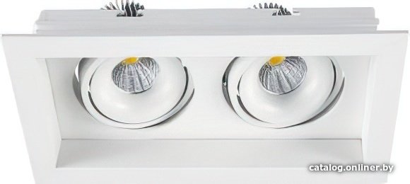 Точечный светильник Lucia Tucci Встраиваемый светильник Ideal Lux Pixel PIXEL 112.2-7W*2-WT