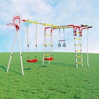 Игровой комплекс Romana Акробат-2 R.103.19.05+1.Д-26.01+1.Д-26.01 (пластиковые)