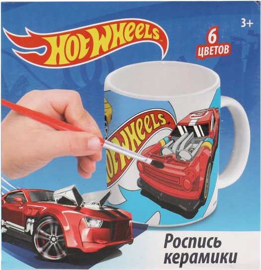 

Набор для создания поделок/игрушек MultiArt Кружка для росписи Хот Вилс 100PAINTMUG-HW