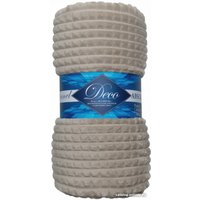 Плед Tex Republic Deco Кубики Фланель 200x220 93255 (бежевый)