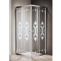 Душевой уголок Cezares Giubileo-A-2-80-Scorrevole-CP-Cr