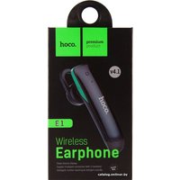 Bluetooth гарнитура Hoco E1 (черный)