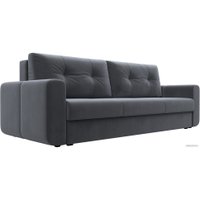 Диван Лига диванов Лига-031 121258 (велюр серый)