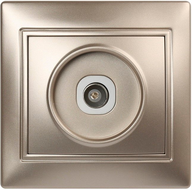 

Розетка телевизионная SmartBuy Венера SBE-01c-S1-TV