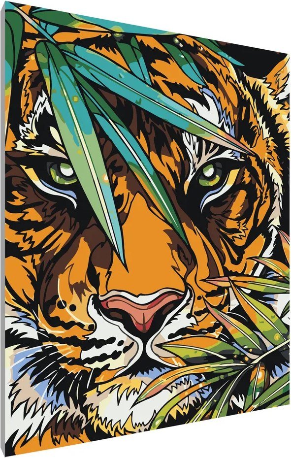 Картина по номерам PaintLine Тигр NOSI-A041