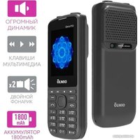 Кнопочный телефон Olmio P33 (черный)