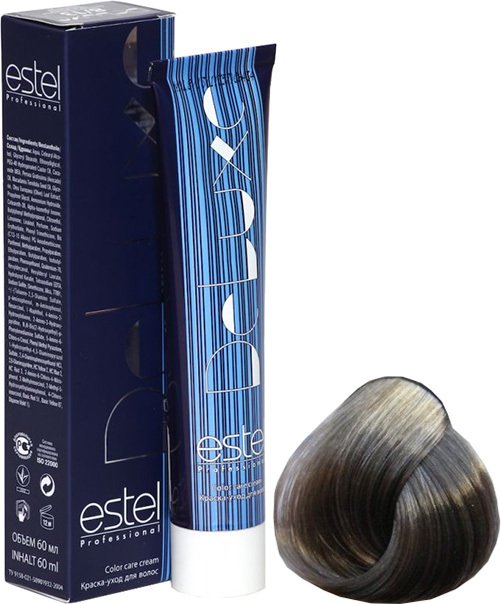 

Крем-краска для волос Estel Professional De Luxe 8/1 светло-русый пепельный