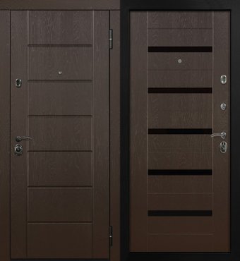 Стальная Линия Гамбург для квартиры 80 (дуб крафтовый)