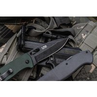 Складной нож Kizlyar Supreme Ute 440C BlackWash Gray