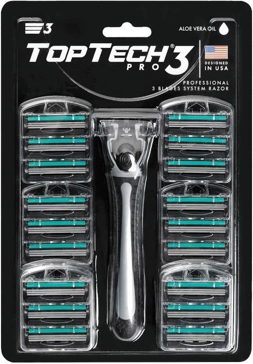 

Бритвенный станок TopTech PRO 3 25 сменных кассет